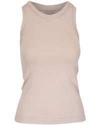Brunello Cucinelli - Geribbelde Tanktop - Lyst