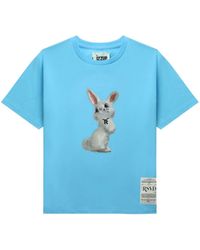 Izzue - Bunny-print Cotton T-shirt - Lyst