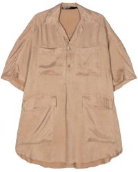 Bimba Y Lola - Robe-chemise à manches courtes - Lyst