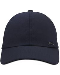BOSS - Logo-Rivet Cap - Lyst