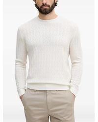 ARMANI EXCHANGE - Textured-Knit Sweater - Lyst