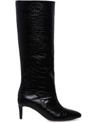 Ginissima - 65Mm Milla Embossed-Pattern Knee Boots - Lyst