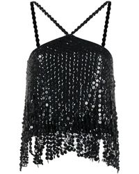 The Attico - Layered Sequin-embellished Top - Lyst