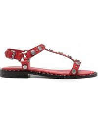 Ash - Prisma Stud-Embellished Flat Sandals - Lyst