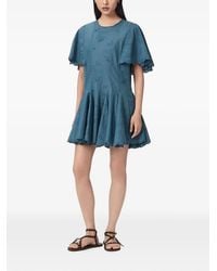 AllSaints - Corla Slim-Fit Mini Dress - Lyst