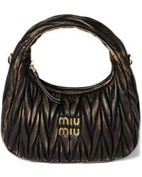 Miu Miu - Sac Porté Épaule Wander À Design Matelassé - Lyst