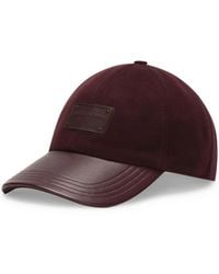 Dolce & Gabbana - Logo-Patch Tonal Baseball Cap - Lyst