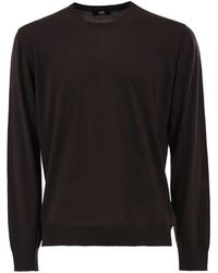 Alpha Studio - Pullover Mit Rundem Ausschnitt - Lyst