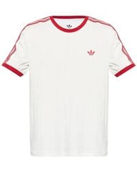 adidas - Drop Needle Embroidered-Logo T-Shirt - Lyst