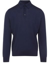 ZEGNA - Polo À Manches Longues - Lyst