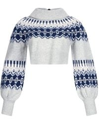 Liu Jo - Jersey corto de manga farol - Lyst