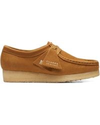 Clarks - Wallabee Derby Shoes - Lyst
