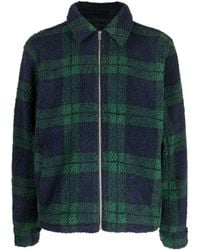 Holzweiler - Checkered Recycled Polyester Shirt Jacket - Lyst