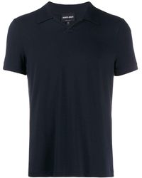 Giorgio Armani - Shortsleeved Polo Shirt - Lyst