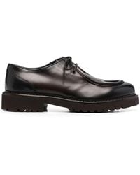 Doucal's - Leather Boat Shoes - Lyst