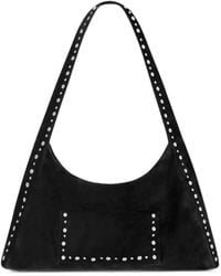 GIMAGUAS - Grand Sac Porté Épaule Franca À Détails De Clous - Lyst