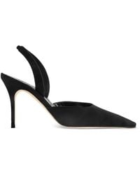 Manolo Blahnik - Escarpins Carolyne À Bride Arrière - Lyst