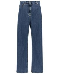 Valentino Garavani - Logo-Patch Jeans - Lyst