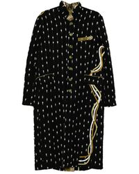 Commun's - Cappotto Con Fantasia - Lyst