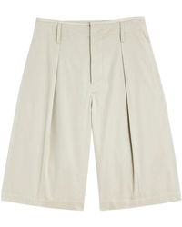 Lemaire - Bermudas con pinzas - Lyst