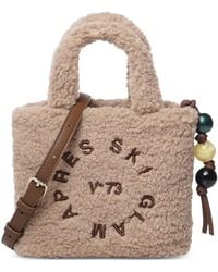 V73 - Sac Porté Épaule Ski Glam À Broderies - Lyst