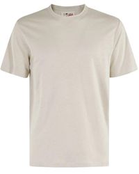 MC2 Saint Barth - Linen T-Shirt - Lyst