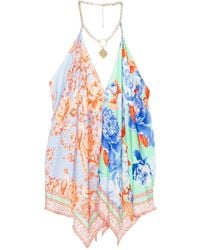 CAMILLA - Knotted Scarf Top - Lyst