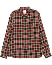 Visvim - Camicia Larrikan A Quadri - Lyst