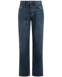 Emporio Armani - Five-Pocket Jeans Regular Fit With Stone Wash - Lyst