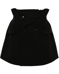 Vetements - Double-breasted Miniskirt - Lyst