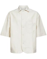 Jacquemus - Pocketed Logo Print Shirt - Lyst