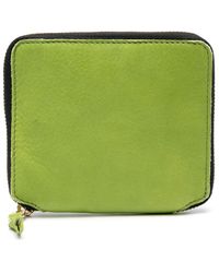 Comme des Garçons - Washed Bi-Fold Zip-Up Wallet - Lyst