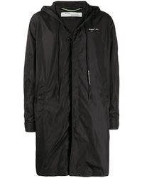 Off-White c/o Virgil Abloh - Lightweight Hooded Rain Coat - Lyst