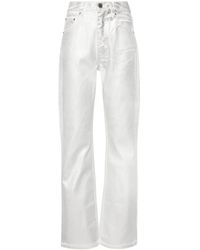 ROTATE BIRGER CHRISTENSEN - Jean Droit À Taille Haute - Lyst