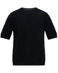 Emporio Armani - Pull En Jacquard - Lyst