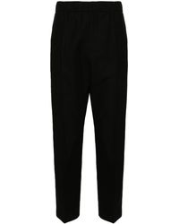 Lanvin - Mid-rise Tapered Trousers - Lyst