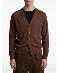 Lemaire - Cardigan Ample À Design Torsadé - Lyst