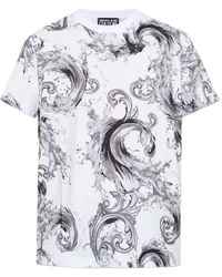 Versace Jeans Couture - Barocco Print T-Shirt - Lyst