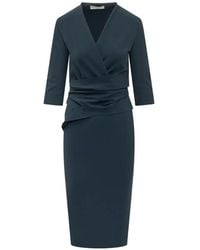 La Petite Robe Di Chiara Boni - V-Neck Draped Dress - Lyst