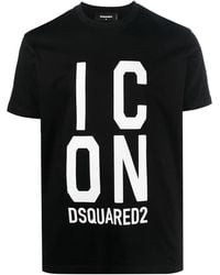 DSquared² - Icon Squared Cool Fit T-shirt With Logo - Lyst