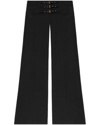 Versace Jeans Couture - Decorative Buckle Trousers - Lyst