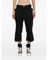 Rick Owens - Tower Bolan Cargo Cropped Jeans - Lyst