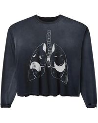 HMDD - Lung-Print Distressed T-Shirt - Lyst