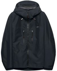 Prada - Zip-Up Hooded Jacket - Lyst