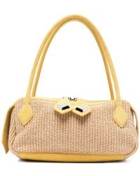 MINOBOSSI - Small Anna Woven Shoulder Bag - Lyst