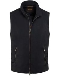 Moorer - Zip Virgin Wool Vest - Lyst