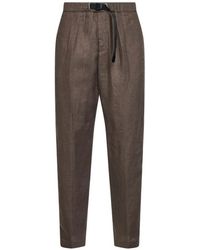 White Sand - Pantalon À Passants De Ceinture - Lyst