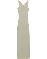 Ami Paris - Long Tank Top Dress - Lyst
