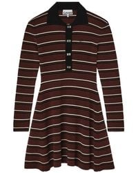 Ganni - Knitted Dresses - Lyst