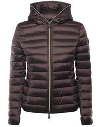 Save The Duck - Hooded Zip Coat - Lyst